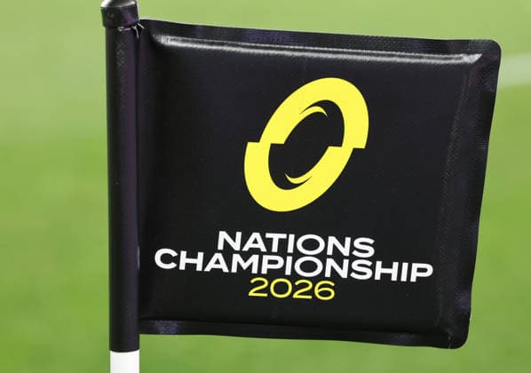 2026 Nations Championship Southern Hemisphere Series, One New Zealand Stadium, Christchurch, New Zealand 4 7 2026 New Zealand All Blacks vs France A view of Nations Championship branding A view of Nations Championship branding 4 7 2026  Copyright: xx BS129454