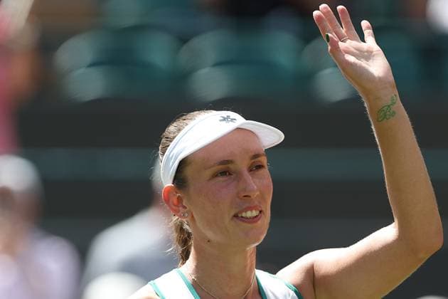 The Championships Wimbledon 2026- DAY 6- 04 07 2026 Great Britain, London, All England Lawn Tennis Club, The Championships Wimbledon 2026 - DAY 6- 04 07 2026 Belgian player Elise Mertens (BEL) pictured during her third round against Elena Rybakina (KAZ) in London , All England Lawn Tennis Club at The Championships Wimbledon 2026 LONDON GREAT BRITAIN  Copyright: xMélaniexJeusettex