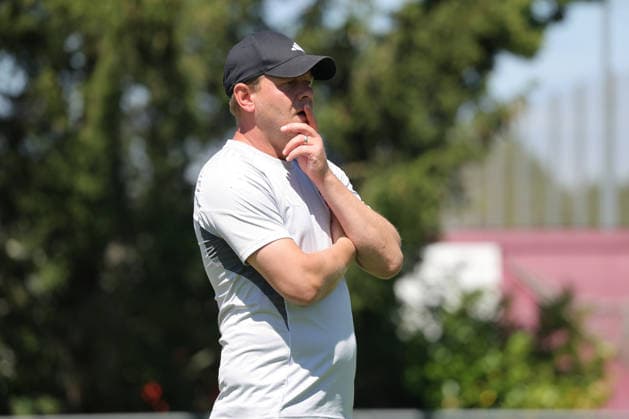 04.07.2026 - Fussball Amateurfussball - Saison 2026 2027 - Testspiel Freundschaftsspiel Vorbereitungsspiel : 1. FC Nürnberg II U23 FCN Club - FC Ingolstadt II - DaMa - xdaxmax - Andreas Andy Wolf (Trainer 1. FC Nürnberg FCN II ) nachdenklich *** July 4, 2026 Soccer Amateur Soccer 2026–2027 Season Exhibition Match Friendly Match Preseason Match 1. FC Nürnberg II U23 FCN Club FC Ingolstadt II DaMa xdaxmax Andreas Andy Wolf Coach 1. FC Nürnberg FCN II thoughtful