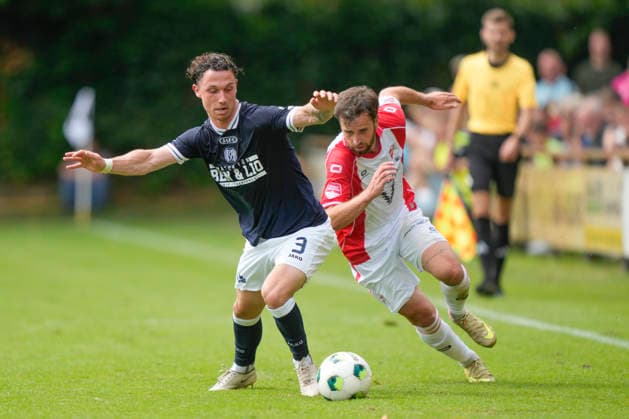 Football, friendly match, SV Meppen v FC Emmen