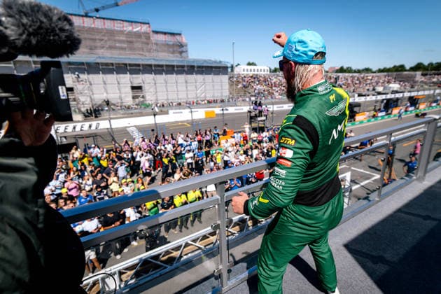 DTM, 7. + 8. Rennen Norisring 2026 7 Aston Martin Vantage AMR GT3 EVO, Comtoyou Racing: Nicki Thiim - picture by Gruppe C Photography Nürnberg Norisring Bayern Deutschland Copyright: xGruppexCxPhotographyx