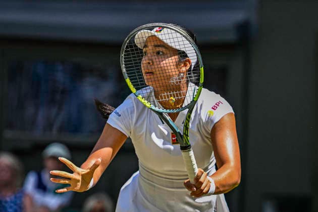 RECORD DATE NOT STATED 4th July 2026; All England Lawn Tennis and Croquet Club, London, England; Wimbledon Tennis Tournament, Day Six; Alexandra Eala (PHI) GodfreyxPitt