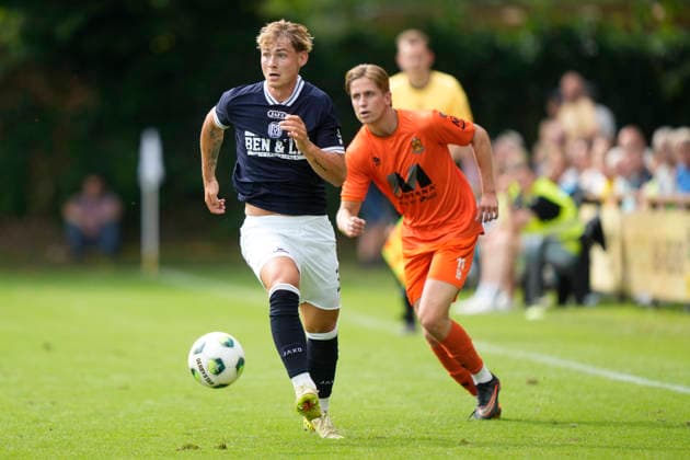 Football, friendly match, SV Meppen v HHC Hardenberg