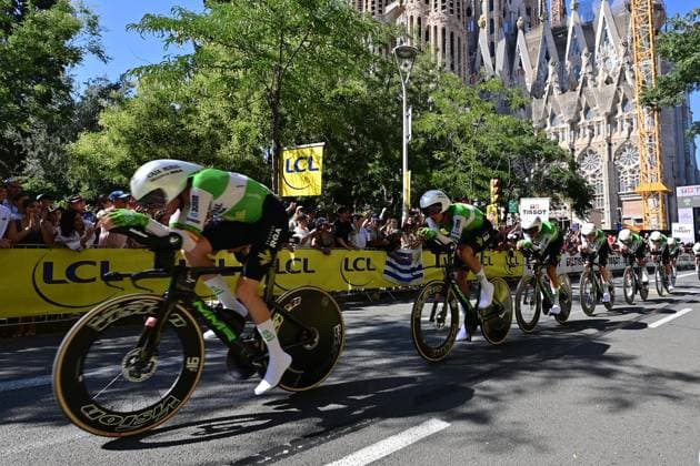Cycling, Tour de France, Stage 1, team time trial