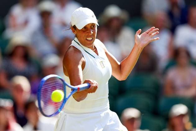 Madison Keys during her third round match Wimbledon Tennis Championships, Day 6, The All England Lawn Tennis and Croquet Club, London, UK - 04 Jul 2026London The All England Lawn Tennis and United Kingdom  Copyright: xKieranxMcManus Shutterstockx 16975553de