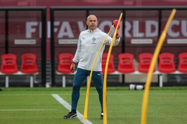 FIFA World Cup, WM, Weltmeisterschaft, Fussball 2026 - Portugal training session Portugal soccer team head coach Roberto Martinez during the training session at the FIFA World Cup 2026 in Toronto, Canada, 4 July 2026. Toronto Toronto Canada  Copyright: xMIGUELxA.xLOPESx