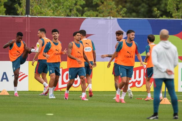FIFA World Cup, WM, Weltmeisterschaft, Fussball 2026 - Portugal training session Portugal soccer team players during the training session at the FIFA World Cup 2026 in Toronto, Canada, 4 July 2026. Toronto Toronto Canada  Copyright: xMIGUELxA.xLOPESx