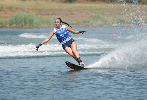 IPA86371217 - Alexandra Garcia (USA) during the WaterSki Pro Tour - Recetto Pro 2026, a sporting event in Recetto, Italy, on July 4, 2026  Copyright: xSilvanoxMarcoxCesario IPAxSportx xx 86371217