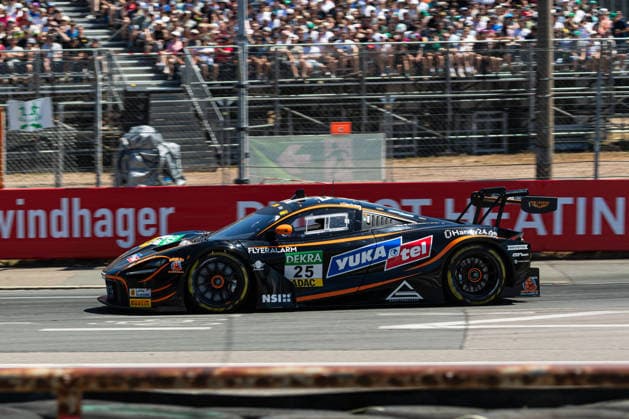 Nürnberg, Deutschland 03. - 05. Juli 2026: DTM - 2026 - Norisring - Rennen Samstag Im Bild: Ben Dörr Doerr (GER 25) *** Nuremberg, Germany, July 3–5, 2026, DTM 2026 Norisring Race, Saturday. Pictured: Ben Dörr (GER), 25 Copyright: xFotostandx xStiebertx