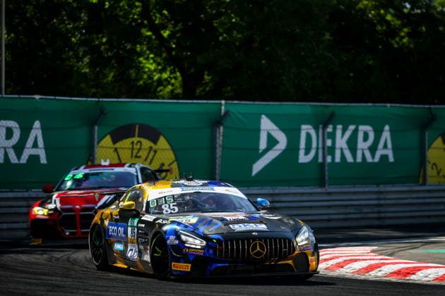 ADAC GT4 Germany, 3. + 4. Rennen Norisring 2026 85 Mercedes-AMG GT4, CV Performance X JP Motorsport: Kyam Potez, Jonathan Engström - picture by Gruppe C Photography Nürnberg Norisring Bayern Germany Copyright: xGruppexCxPhotographyx