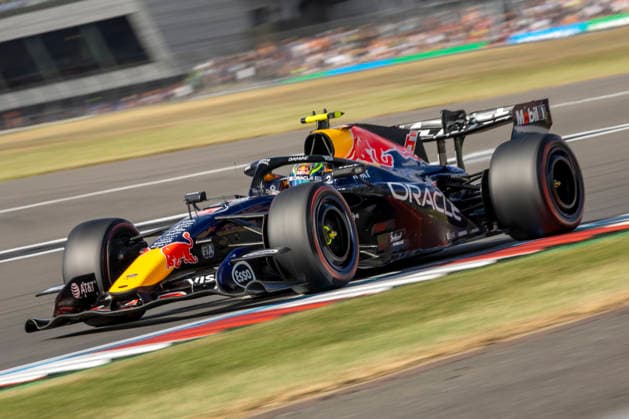 RECORD DATE NOT STATED 4th July 2026; Silverstone Circuit, Northamptonshire, England; FIA Formula 1 2026 British F1 Grand Prix; Sprint and Qualifying Day; Isack Hadjar in his Oracle Red Bull Racing Red Bull Racing-Red Bull Ford RB22 Red Bull Ford DM01 during qualifying TimxWilliams