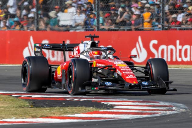 RECORD DATE NOT STATED 4th July 2026; Silverstone Circuit, Northamptonshire, England; FIA Formula 1 2026 British F1 Grand Prix; Sprint and Qualifying Day; Charles Leclerc in his Scuderia Ferrari HP Ferrari SF-26 Ferrari 067 6 during qualifying TimxWilliams