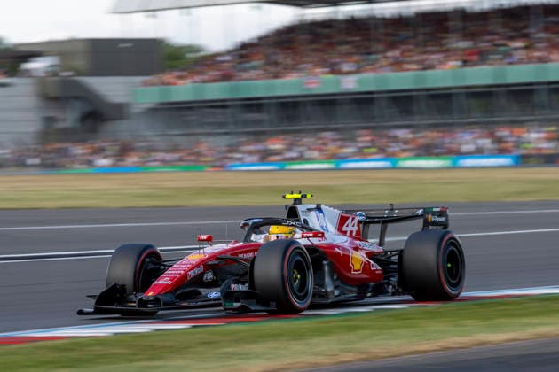 RECORD DATE NOT STATED 4th July 2026; Silverstone Circuit, Northamptonshire, England; FIA Formula 1 2026 British F1 Grand Prix; Sprint and Qualifying Day; Lewis Hamilton in his Scuderia Ferrari HP Ferrari SF-26 Ferrari 067 6 during qualifying TimxWilliams