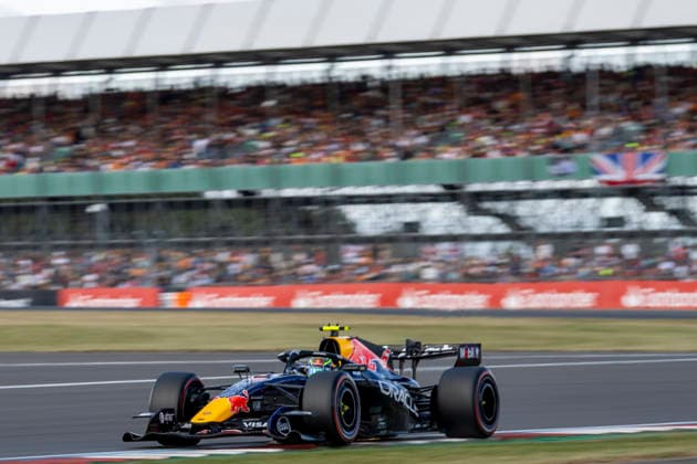 RECORD DATE NOT STATED 4th July 2026; Silverstone Circuit, Northamptonshire, England; FIA Formula 1 2026 British F1 Grand Prix; Sprint and Qualifying Day; Isack Hadjar in his Oracle Red Bull Racing Red Bull Racing-Red Bull Ford RB22 Red Bull Ford DM01 during qualifying TimxWilliams