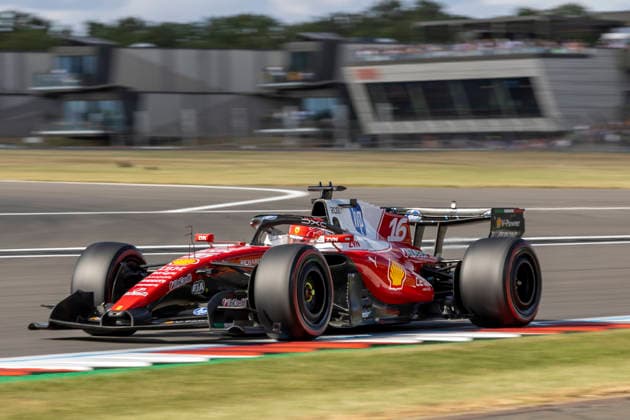 RECORD DATE NOT STATED 4th July 2026; Silverstone Circuit, Northamptonshire, England; FIA Formula 1 2026 British F1 Grand Prix; Sprint and Qualifying Day; Charles Leclerc in his Scuderia Ferrari HP Ferrari SF-26 Ferrari 067 6 during qualifying TimxWilliams