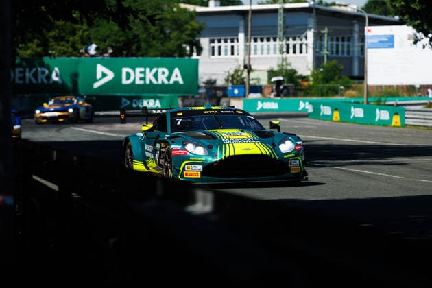DTM, 7. + 8. Rennen Norisring 2026 7 Aston Martin Vantage AMR GT3 EVO, Comtoyou Racing: Nicki Thiim - picture by Gruppe C Photography Nürnberg Norisring Bayern Germany Copyright: xGruppexCxPhotographyx