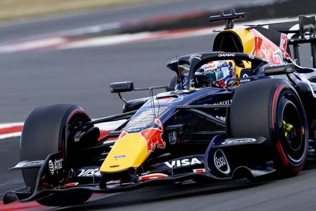 SILVERSTONE - Max Verstappen (Red Bull Racing) in action during the qualifying session at the Silverstone race circuit, ahead of the British Formula 1 Grand Prix. SANDER KONING ANP xVIxANPxSportx xxANPxIVx 562791840 originalFilename: 562791840.jpg