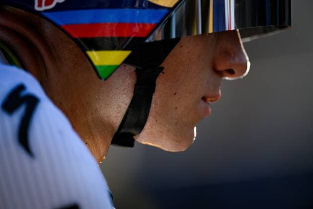 Belgian Remco Evenepoel of Red Bull-BORA-hansgrohe pictured after the first stage of the 2026 Tour de France cycling race, a team time trial of 19km with start and finish in Barcelona, Spain, Saturday 04 July 2026. The 113th edition of the Tour de France starts on Saturday 4 July in Barcelona, Spain, and will finish in Paris, France on the 26th of July. JASPERxJACOBS  x180371356x
