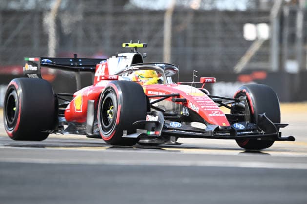 RECORD DATE NOT STATED 4th July 2026; Silverstone Circuit, Northamptonshire, England; FIA Formula 1 2026 British F1 Grand Prix; Sprint and Qualifying Day; Lewis Hamilton of Ferrari during qualification SimonxWest