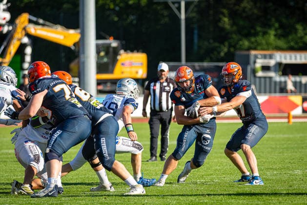 American football, GFL, Razorbacks Ravensburg v Pforzheim Wilddogs