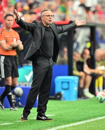 FIFA World Cup, WM, Weltmeisterschaft, Fussball 2026 - Round of 16 - Canada vs Morocco Morocco s head coach Mohamed Ouahbi during the FIFA World Cup 2026 Round of 16 match Canada against Morocco, in Houston, USA, 04 July 2026. HOUSTON United States  Copyright: xSAMxWASSONx