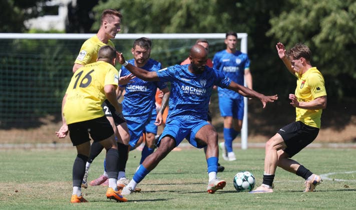 Football, friendly match, SGV Heilbronn v SG Sonnenhof Großaspach