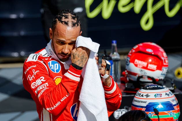 F1 - BRITISH GRAND PRIX 2026 HAMILTON Lewis (gbr), Scuderia Ferrari SF-26, portrait during the Formula 1 British Grand Prix 2026, 9th round of the 2026 Formula One World Championship, WM, Weltmeisterschaft from July 3 to 5, 2026 on the Silverstone Circuit, in Silverstone, United Kingdom - SilverstoneUnited Kingdom  Copyright: xPauloxMariax