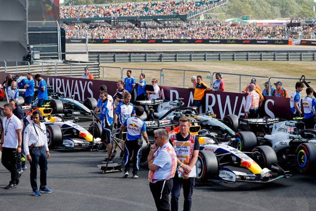 F1 - BRITISH GRAND PRIX 2026 Parc FermÃ after qualification session, during the Formula 1 British Grand Prix 2026, 9th round of the 2026 Formula One World Championship, WM, Weltmeisterschaft from July 3 to 5, 2026 on the Silverstone Circuit, in Silverstone, United Kingdom - SilverstoneUnited Kingdom  Copyright: xPauloxMariax