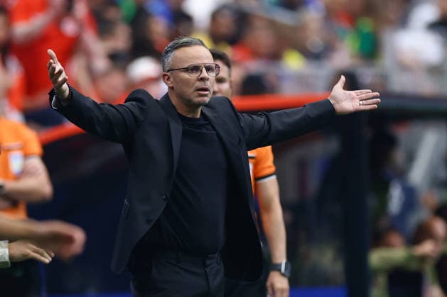 Morocco s head coach Mohamed Ouahbi during the FIFA World Cup, WM, Weltmeisterschaft, Fussball 2026 Round of 16 soccer match between Morocco and Canada at Houston Stadium, in United States, 4 July 2026. Canada - Morocco !ACHTUNG: NUR REDAKTIONELLE NUTZUNG!  Copyright: xCarlosxRamírezx GRAF1172 0860728551st