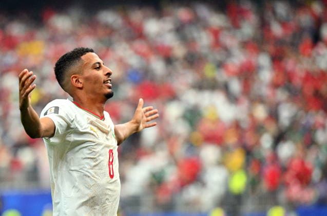 FIFA World Cup, WM, Weltmeisterschaft, Fussball 2026 - Round of 16 - Canada vs Morocco Azzedine Ounahi of Morocco celebrates scoring the 1-0 during the FIFA World Cup 2026 Round of 16 match Canada against Morocco, in Houston, USA, 04 July 2026. HOUSTON United States  Copyright: xSAMxWASSONx