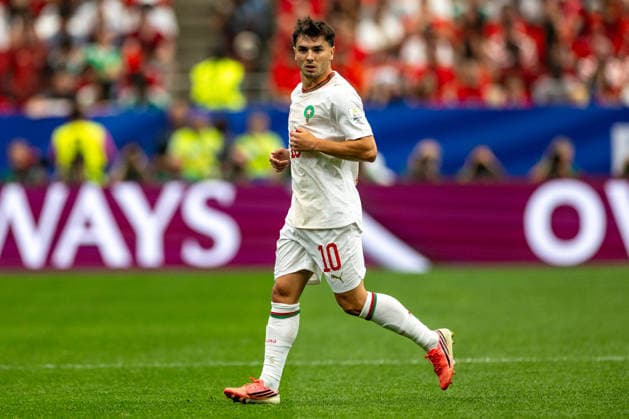 Brahim Diaz seen during FIFA World Cup, WM, Weltmeisterschaft, Fussball WM, Weltmeisterschaft, Fussball 2026 game between national teams of Canada and Morocco (Grzegorz Wajda Ball Raw Images) Houston Houston Stadium USA Copyright: xGrzegorzxWajdax GW_CANvMOR-32