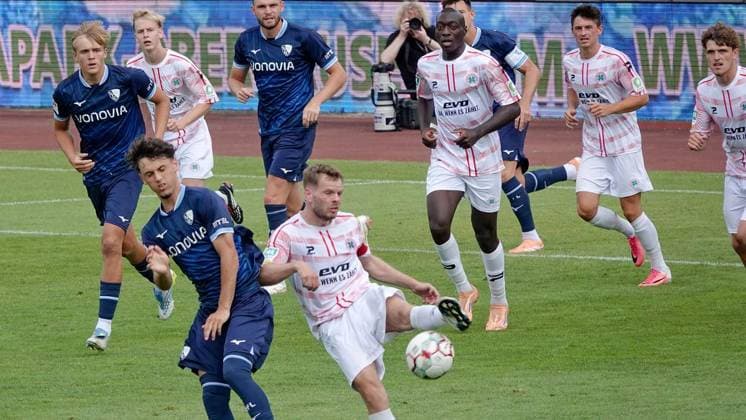 Football, friendly match, Rot Weiß Oberhausen v VfL Bochum