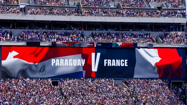, Round Of 32 - FIFA World Cup, WM, Weltmeisterschaft, Fussball 2026, France v Sweden, New York New Jersey Stadium, July 4, 2026, East Rutherford, United States.