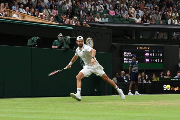 Tennis - Wimbledon 2026 - ITF - The Championships - 04 06 2026 - Tennis - Wimbledon 2026 - ITF - The Championships - 04 06 2026 - Grigor Dimitrov - Bulgarie London  Copyright: xChryslenexCaillaud Psnewzx