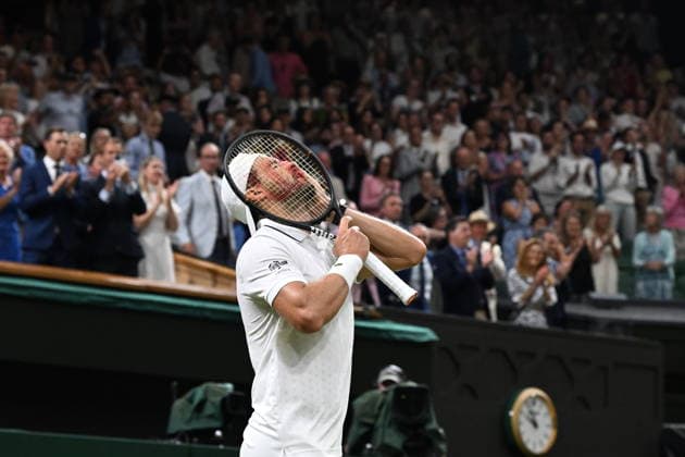 Tennis - Wimbledon 2026 - ITF - The Championships - 04 06 2026 - Tennis - Wimbledon 2026 - ITF - The Championships - 04 06 2026 - Grigor Dimitrov - Bulgarie London  Copyright: xChryslenexCaillaud Psnewzx