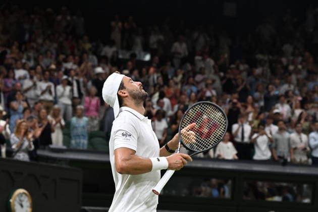 Tennis - Wimbledon 2026 - ITF - The Championships - 04 06 2026 - Tennis - Wimbledon 2026 - ITF - The Championships - 04 06 2026 - Grigor Dimitrov - Bulgarie London  Copyright: xChryslenexCaillaud Psnewzx