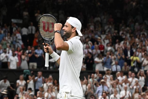 Tennis - Wimbledon 2026 - ITF - The Championships - 04 06 2026 - Tennis - Wimbledon 2026 - ITF - The Championships - 04 06 2026 - Grigor Dimitrov - Bulgarie London  Copyright: xChryslenexCaillaud Psnewzx