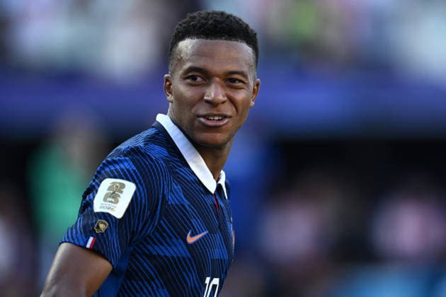 Mg Philadelphia (Stati Uniti) 04 07 2026 - Mondiali di Calcio 2026 Paraguay-Francia foto Matteo Gribaudi Image nella foto: esultanza gol Kylian Mbappe 