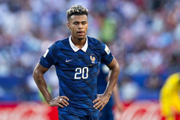 260704 Desire Doue of France during the FIFA World Cup, WM, Weltmeisterschaft, Fussball 2026 round of 16 football match between Paraguay and France on July 4, 2026 in Philadelphia. Photo: Jon Olav Nesvold BILDBYRAN COP 217 JE0140 fotboll football soccer fotball vm fotbolls-vm fotball-vm fotbolls-vm 2026 fifa world cup 2026 attondelsfinal round of 16 bbeng *** July 4, 2026: Desire Doue of France during the Round of 16 soccer match between Paraguay and France at the 2026 FIFA World Cup on July 4, 2026 in Philadelphia. Photo by Jon Olav Nesvold. BILDBYRAN COP 217 JE0140 soccer football fotball World Cup soccer World Cup 2026 FIFA World Cup 2026 round of 16 bbeng  Copyright: JONxOLAVxNESVOLD BB260704JE231