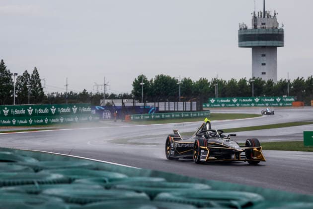 2026 FORMULA E SHANGHAI ePRIX 07 GUNTHER Maximilian (ger), DS Penske, DS E-Tense FE25, action during the Shanghai ePrix, 12th and 13th round of the 2025-26 ABB FIA Formula E World Championship, WM, Weltmeisterschaft on the Shanghai International Circuit from July 3 to 5, 2026 in Shanghai, China - ShanghaiChina  Copyright: xJULIENxDELFOSSEx