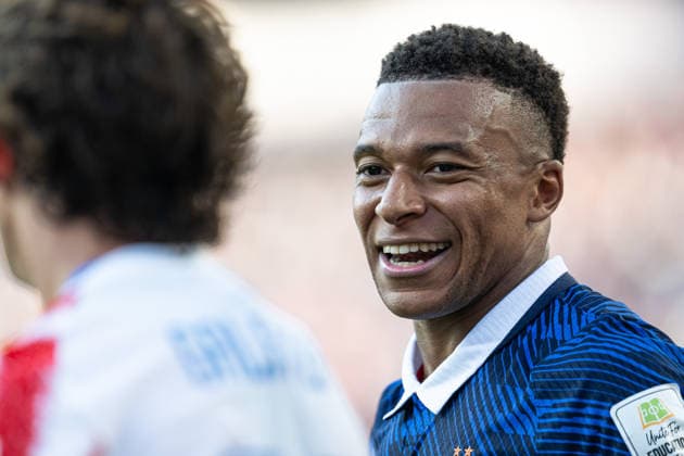 260704 Kylian Mbappe of France during the FIFA World Cup, WM, Weltmeisterschaft, Fussball 2026 round of 16 football match between Paraguay and France on July 4, 2026 in Philadelphia. Photo: Jon Olav Nesvold BILDBYRAN COP 217 JE0140 fotboll football soccer fotball vm fotbolls-vm fotball-vm fotbolls-vm 2026 fifa world cup 2026 attondelsfinal round of 16 bbeng *** July 4, 2026: Kylian Mbappé of France during the FIFA World Cup 2026 Round of 16 soccer match between Paraguay and France on July 4, 2026 in Philadelphia. Photo by Jon Olav Nesvold. BILDBYRAN COP 217 JE0140 soccer football fotball World Cup soccer World Cup 2026 FIFA World Cup 2026 round of 16 bbeng  Copyright: JONxOLAVxNESVOLD BB260704JE256
