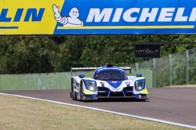 AUTOMOBILE : ELMS - 4 heures de Imola - 04 07 2026 5 Rinaldi Racing (GER) Ligier JS P325 Toyota (LMP3) driven by JosÃ Fernandes Cautela (POR) Alvise Rodella (ITA) Mikkel Gaarde Pedersen (DEN), at the 4 Hours of Imola, the third round of the European Le Mans Series at the Circuit Enzo e Dino Ferrari, from 2 to 5 July 2026, In Imola, Italy (ITA). ENZO E DINO FERRARI CIRCUITItaly  Copyright: xMPSxAGENCYx