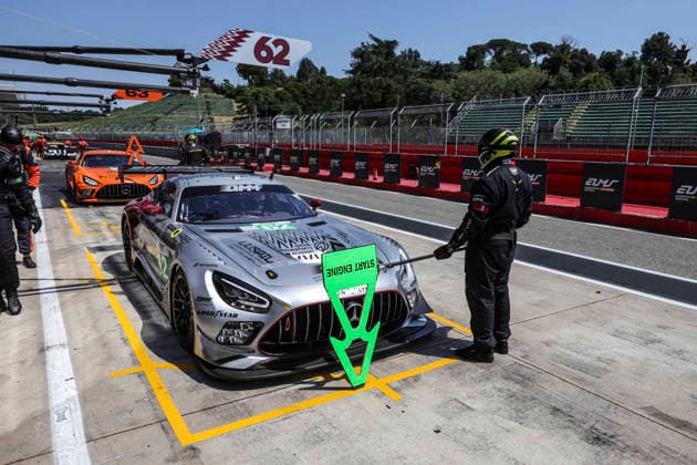 AUTOMOBILE : ELMS - 4 heures de Imola - 04 07 2026 62 Team Qatar by Iron Lynx (QAT) Mercedes-AMG LMGT3 (LMGT3) driven by Abdulla Ali Al-Khelaifi (QAT) Julian Hanses (GER) Maxime Martin (BEL), at the 4 Hours of Imola, the third round of the European Le Mans Series at the Circuit Enzo e Dino Ferrari, from 2 to 5 July 2026, In Imola, Italy (ITA). ENZO E DINO FERRARI CIRCUITItaly  Copyright: xMPSxAGENCYx