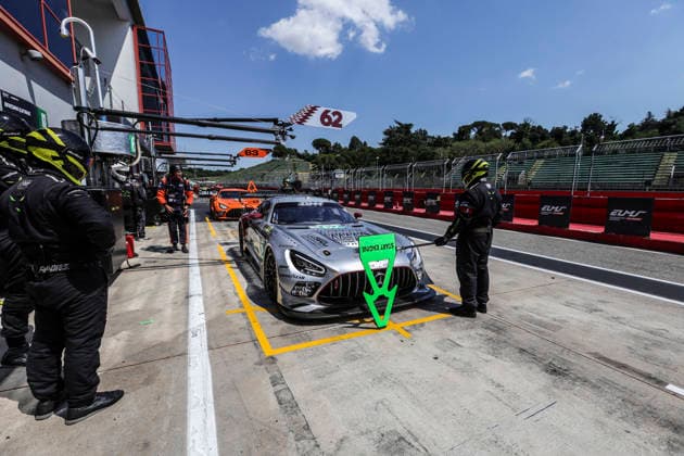 AUTOMOBILE : ELMS - 4 heures de Imola - 04 07 2026 62 Team Qatar by Iron Lynx (QAT) Mercedes-AMG LMGT3 (LMGT3) driven by Abdulla Ali Al-Khelaifi (QAT) Julian Hanses (GER) Maxime Martin (BEL), at the 4 Hours of Imola, the third round of the European Le Mans Series at the Circuit Enzo e Dino Ferrari, from 2 to 5 July 2026, In Imola, Italy (ITA). ENZO E DINO FERRARI CIRCUITItaly  Copyright: xMPSxAGENCYx
