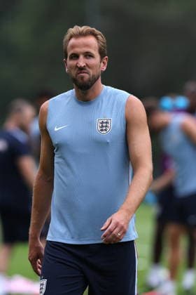 FIFA World Cup, WM, Weltmeisterschaft, Fussball 2026 - England trainign session Harry Kane of England takes part in a training session in Mexico City, Mexico, 04 July 2026. MEXICO CITY Mexico  Copyright: xALEXxCRUZx