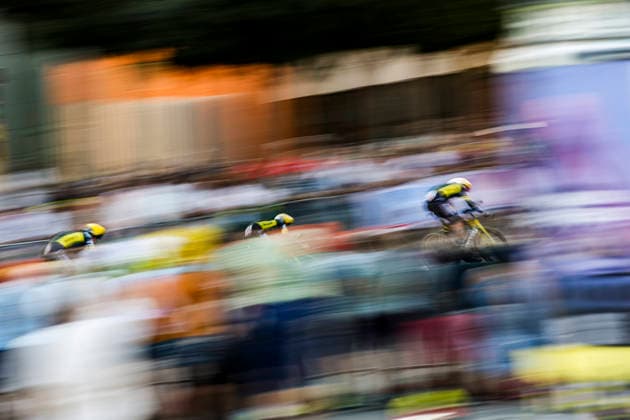 Tour De France 2026 - Stage 1 Team Visma Lease a Bike, featuring riders Victor Campenaerts, Edoardo Affini, Per Strand Hagenes, Matteo Jorgenson, Sepp Kuss, Bruno Armirail, Davide Piganzoli, and Jonas Vingegaard, participates in the Grand Depart Barcelone 2026 during Stage 1 Team Time Trial, covering 19.6 km from Barcelona to Barcelona, of the Tour de France 2026, UCI World Tour cycling on July 4, 2026, in Barcelona, Spain. Barcelona Barcelona Spain  Copyright: xGongorax originalFilename:bonilla-tourdefr260704_npPJH.jpg