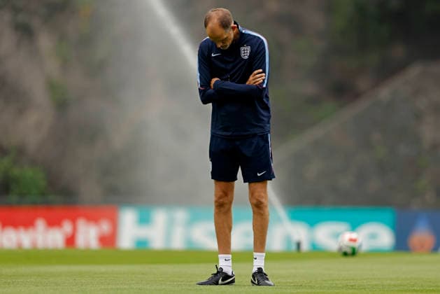 RECORD DATE NOT STATED 4th July 2026; Pumas La Cantera training center, Mexico City, Mexico; FIFA World Cup, WM, Weltmeisterschaft, Fussball Football, England Training Session; Thomas Tuchel head coach of the England looks the pitch HeulerxAndrey DiaEsportivo