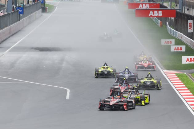 2026 FORMULA E SHANGHAI ePRIX 48 MORTARA Edoardo (swi), Mahindra Racing, Mahindra M12Electro, action, during the Shanghai ePrix, 12th and 13th round of the 2025-26 ABB FIA Formula E World Championship, WM, Weltmeisterschaft on the Shanghai International Circuit from July 3 to 5, 2026 in Shanghai, China - ShanghaiChina  Copyright: xFREDERICxLExFLOCxHx