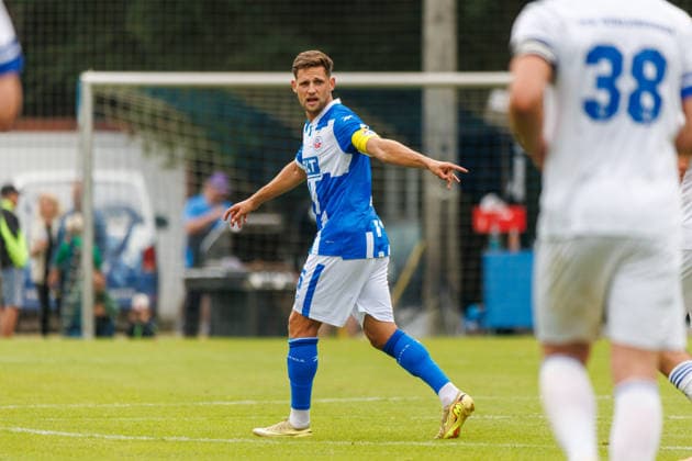 Marco Schuster (Rostock) ; GER, FSV Kühlungsborn vs. FC Hansa Rostock, Fußball, Männer, 3. Liga, Testspiel, Spielzeit 2026 2027, 04.07.2026 Kühlungsborn Sportplatz Mecklenburg - Vorpommern Deutschland *** Marco Schuster Rostock GER, FSV Kühlungsborn vs. FC Hansa Rostock, Soccer, Men s, 3rd Division, Friendly Match, 2026–2027 Season, April 7, 2026, Kühlungsborn Sports Field, Mecklenburg-Western Pomerania, Germany