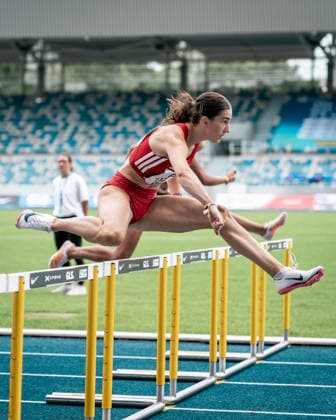 Schroeder Line (Hamburger SV, 625, 100m Huerden Frauen), GER, Leichtathletik, Athletics, Deutsche Meisterschaften U18 U23, Wattenscheid, 04.07.2026, GER, Leichtathletik, Athletics, Deutsche Meisterschaften U18 U23, Wattenscheid, 04.07.2026 Wattenscheid *** Schroeder Line Hamburger SV, 625, Women s 100m Hurdles, GER, Track and Field, Athletics, German U18 and U23 Championships, Wattenscheid, July 4, 2026, GER, Track and Field, Athletics, German U18 and U23 Championships, Wattenscheid, July 4, 2026, Wattenscheid Copyright: xStefanxMayerx EP_SMR